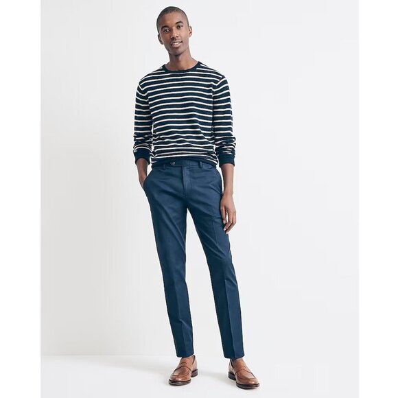 NEW J Crew Bowery Slim-fit dress pant in stretch chino P590 - Picture 1 of 5
